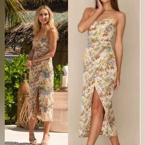 NWOT REFORMATION Kourtney Floral Dress